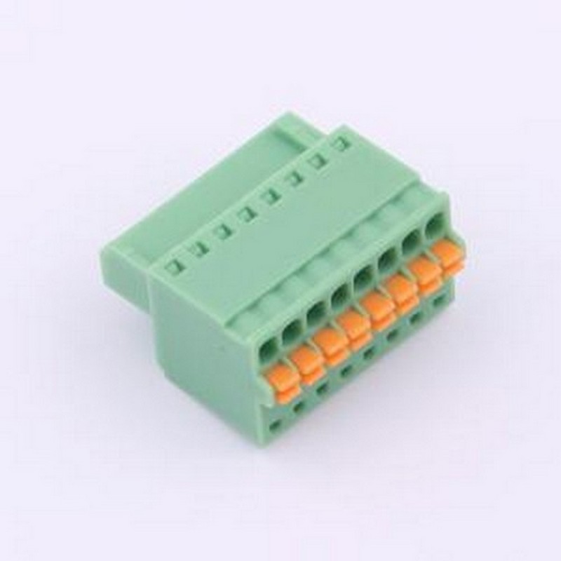 KF2EDGKD-2.54-8P 插拔式接线端子 KF2EDGKD-2.54-8P P=2.54mm