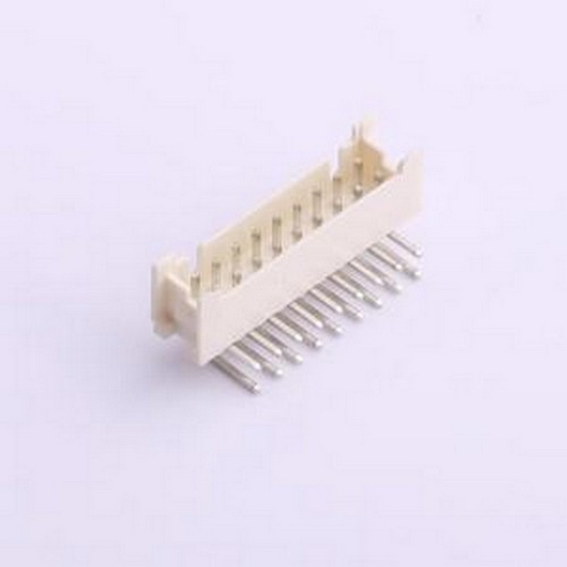 HX20017-18WAP WH 线对板针座 2x9P 间距:2mm 弯插 白色 弯插,P=2