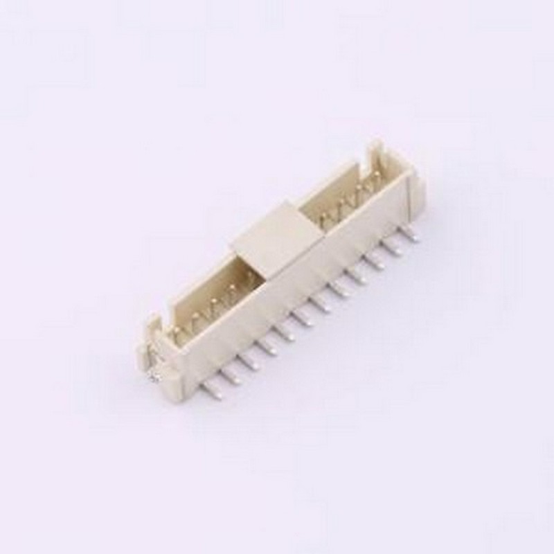 WT250KL-124C-0W 线对板针座 1x12P 间距:2.5mm 立贴 SMD,P=2.54m