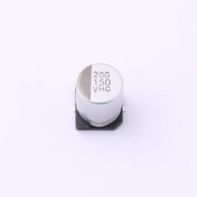 HHXC350ARA151MHA0G 固液混合铝电解电容器 150uF ±20% 35V SMD,