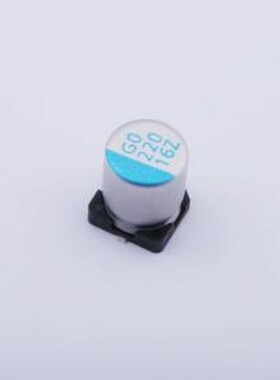 OVZ221M1CTR-0608ACS 固态电容 220uF ±20% 16V SMD,6.3x7.7mm