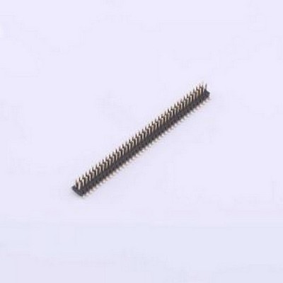 X1321WVS-2x40J-C40D53 排针 2x40P 间距:1.27mm 方针 SMD,P=1.27