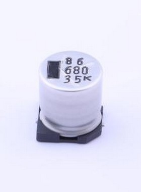 35CE680KX+D 贴片型铝电解电容 680uF ±20% 35V SMD,D12.5xL13.5