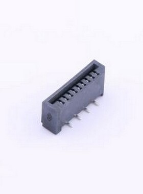 FC38-09N0-AHS FFC/FPC连接器 间距:1mm P数:9P 无锁 上接 SMD,P=