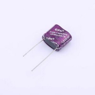 CSP-6R0L504R-TW 超级电容器 0.5F 0%~+100% 6V 插件,P=11.5mm