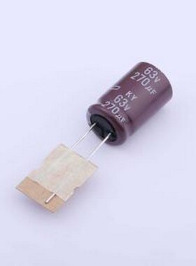 EKY-630ETD271MK20S 直插铝电解电容 270uF ±20% 63V 插件,D12.5