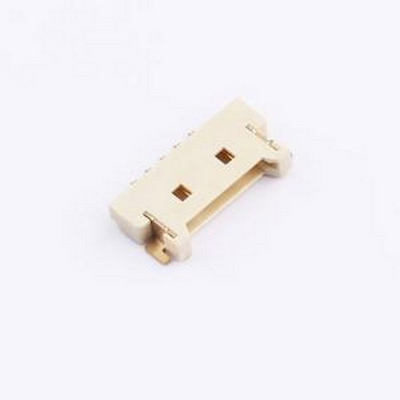 1.25-5PWT-CB 线对板针座 1x5P 间距:1.25mm 卧贴超薄 SMD,P=1.2