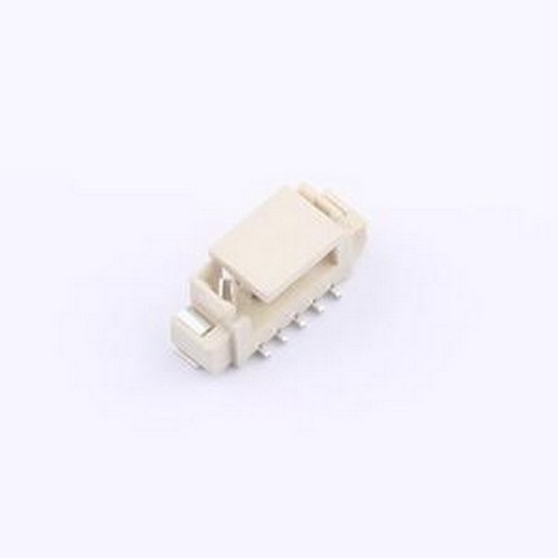 MXMS-1.25-05P-LT1-0-A 线对板针座 1x5P 间距:1.25mm 立贴 SMD,P