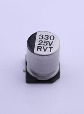RVT1E331M0810 贴片型铝电解电容 330uF ±20% 25V SMD,D8xL10.2m