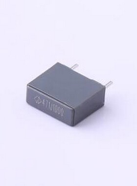 C823A471J30C350 聚丙烯膜电容(CBB) 470pF ±5% 1kV 插件,P=7.5m
