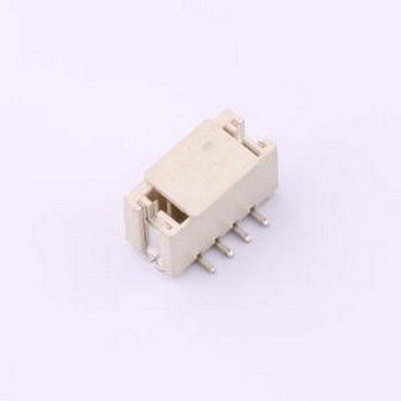 WAFER-PH2.0-4PLT-W1-P 线对板针座 1x4P 间距:2mm 立贴 SMD,P=2m