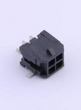 430450409 线对板针座 2x2P 间距:3mm 卧贴 系列:Micro-Fit(MX 3.