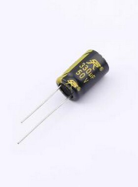 EH1H331M1016EBH1B0LC 直插铝电解电容 330uF ±20% 50V 插件,D10