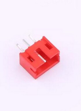HC-PH-3A-R-K-10 线对板针座 1x3P 间距:2mm 直插 系列:PH 红色