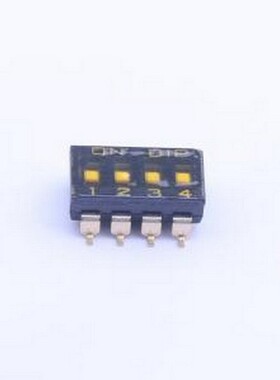 DMR-04-T-V 拨码开关 DMR-04-T-V SMD-8P,6.2x11.1mm