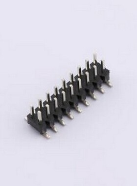 HC-PZ200-8L-2x9PS 排针 间距2.0mm 2x9Pin 立贴 PC6.5 PA3.8 PB2