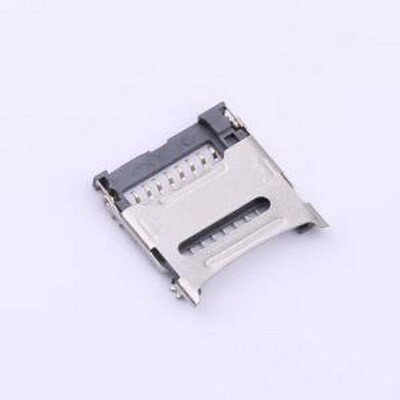 XDFP-08150-0123 SIM卡连接器 掀盖式 Micro SD卡座(TF卡座)8PIN