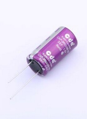 CXP-3R0306R-TW 3.0V30F 超级电容器 30F10%~+30% 3V 插件,P=7.