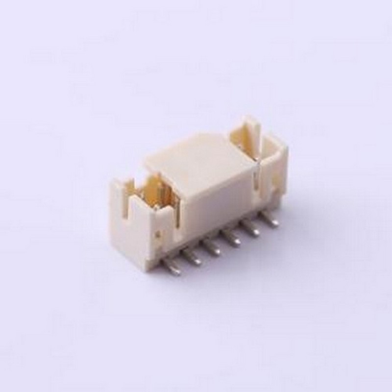 M2020VS-2x6P 线对板针座 2x6P 间距:2mm 立贴 SMD,P=2mm