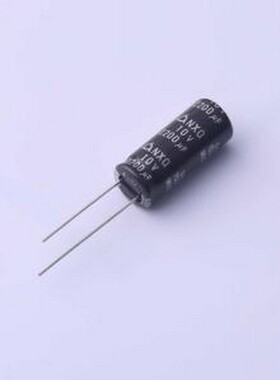 NXQ10V2200M10*25 LO 直插铝电解电容 2200uF ±20% 10V 插件,D10