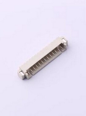 HX 1.0-13P WT 线对板针座 1x13P 间距:1mm 卧贴 SMD,P=1mm,卧贴