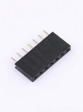 IPCP254F07PB08V 排母 1x7P 间距:2.54mm 直插 插件,P=2.54mm
