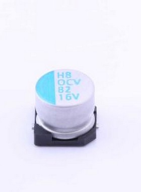 OCV820M1CTR-0807 固态电容 82uF ±20% 16V SMD,D8xL6.7mm