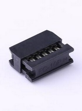 531410YBS0BW02 IDC刺破式连接器(牛角/简牛) 2.54mm 2x5P 排数:2