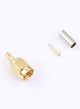 SMA-JC-152-L0-3 RF射频同轴连接器 SMA公头RF-SMA-JC1.5射频直公