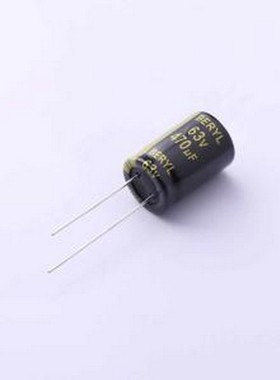 RG063M471LO13*20TA-1A1Et 直插铝电解电容 470uF ±20% 63V 插件