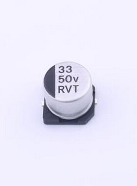 RVT1H330M0806 贴片型铝电解电容 33uF ±20% 50V SMD,D8xL6.5mm