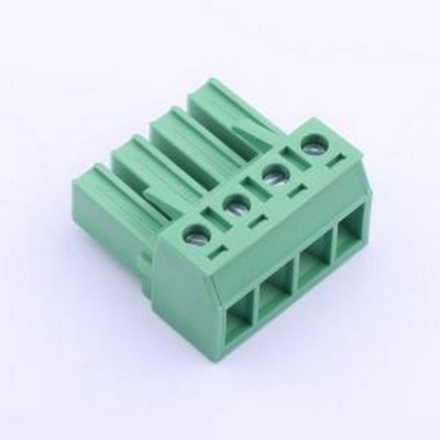 JL5EDGK-76204G01 插拔式接线端子 1x4P 7.62mm 排数:1 每排P数:4