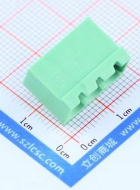 1757255 插拔式接线端子 5.08mm 1x3P 排数:1 每排P数:3 弯插,P=5