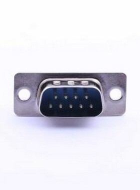 DP-9P公头直针焊板不带螺丝 D-Sub/VGA连接器 DP-9P公头直针焊板