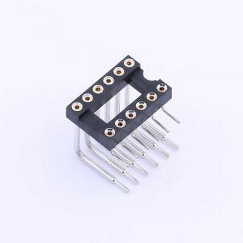 X5621FR-2x06-C762D32-2500 IC/晶体管插座 2x6P 间距2.54mm 圆孔