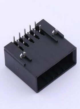 178305-2 线对板针座 2x5P 间距:3.81mm 弯插 弯插,P=3.81mm