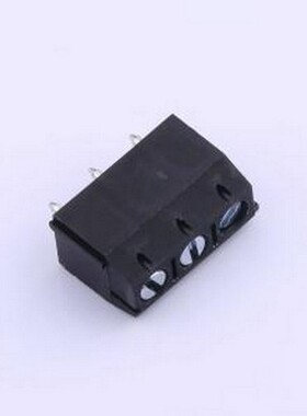 DB301V-5.0-3P-BK-S 螺钉式接线端子 1x3P 5mm 直插 排数:1 每排P