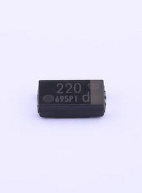 EEFSX0D221ER 固态电容 220uF ±20% 2V SMD,4.3x7.3mm