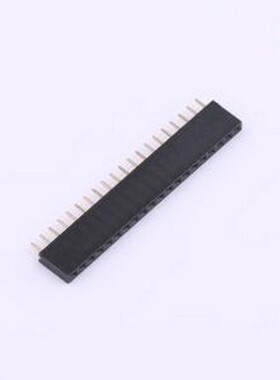 ZX-PM2.0-1-20PY 排母 1x20P 间距:2mm 直插 插件,P=2mm