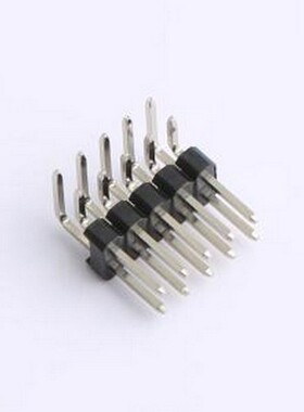 IPCP254M10PB28R 排针 2x5P 间距:2.54mm 方针 弯插 弯插,P=2.54m