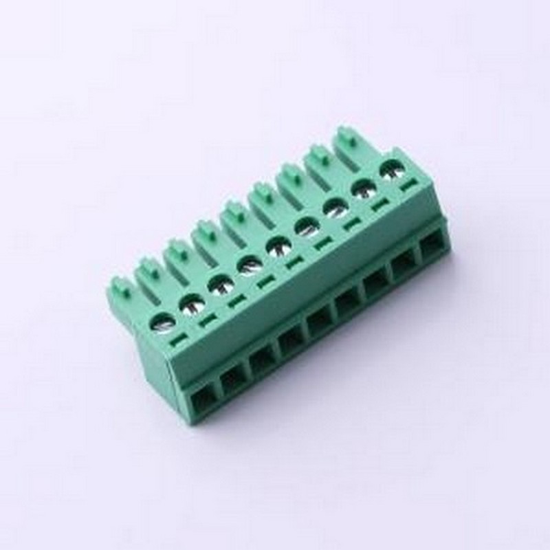 MX15EDGK-3.81-09P-GN01-Cu-Y-A 插拔式接线端子 1x9P 3.81mm 排