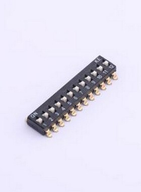 DSIC12LSGET 拨码开关 2.54mm 12位贴片高柄拨码开关 SMD-24P,6x3