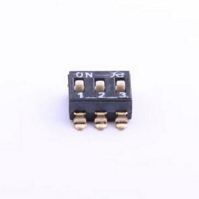 DSIC03LSGET 拨码开关 拨码开关 SMD-6P,6x7.6mm