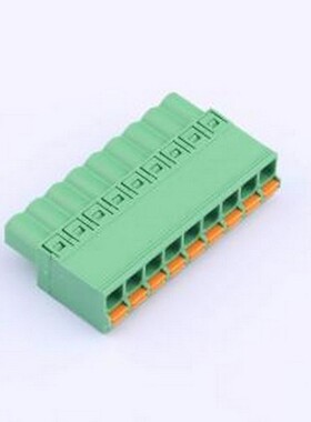 JL2EDGKN-50809G01 插拔式接线端子 1x9P 5.08mm 排数:1 每排P数: