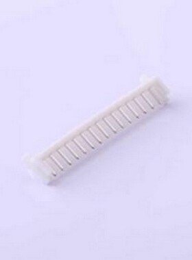 A2502WR-15P1 线对板针座 1x15P 间距:2.5mm 弯插 白色 弯插,P=2.