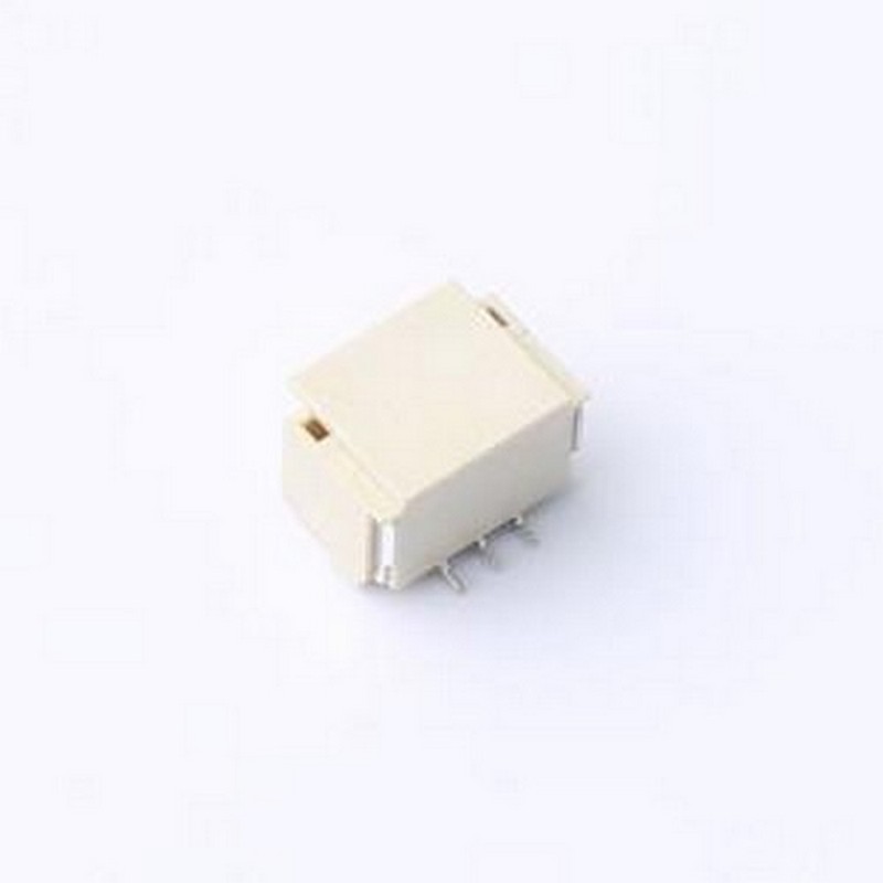 XY-GH1.25-3A51 线对板针座 间距:1.25mm 1x3P 立贴 带扣 SMD,P=1