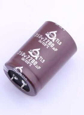 TLS250V2200M35*50 V 牛角型电解电容 2200uF ±20% 250V 插件,D3