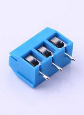 DB301V-5.0-3P-BU-P 螺钉式接线端子 5mm 1x3P 排数:1 每排P数:3