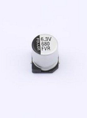 EFVR6R3ADA681M0677 贴片型铝电解电容 680uF ±20% 6.3V SMD,D6.