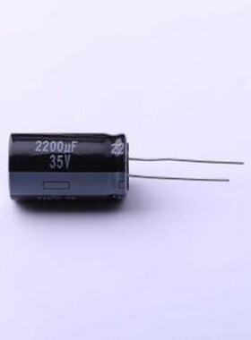 EEUTP1V222 直插铝电解电容 2200uF ±20% 35V 插件,D18xL31.5mm